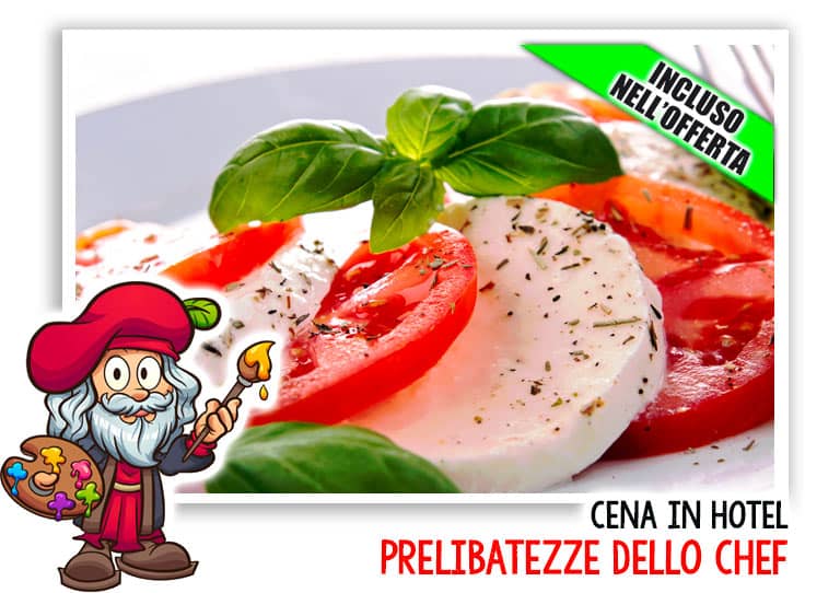 Cena in ristorante con menu per bambini