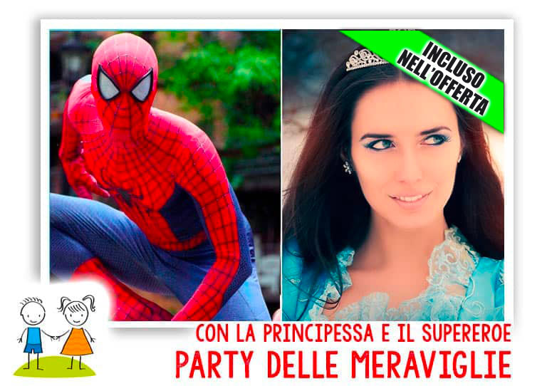 Party Principesse e SuperEroi Ponte Immacolata 2025 Toscana