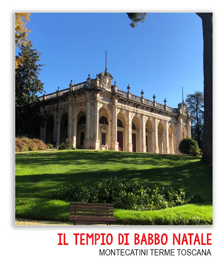 Tempio di Babbo Natale eventi Ponte Immacolata Toscana
